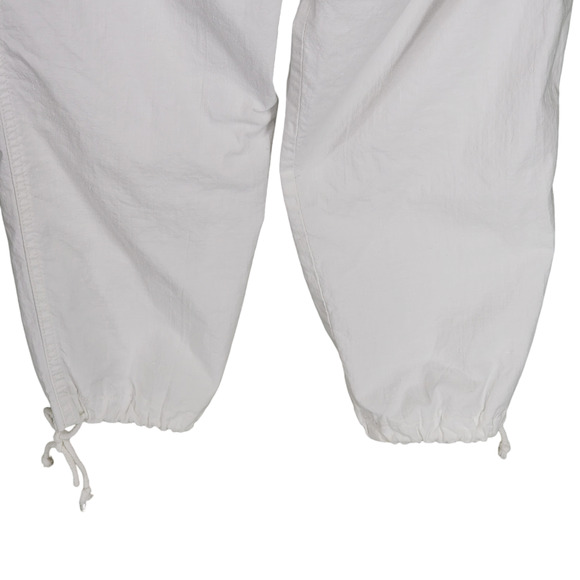 Vtg UnionBay Sportswear L Womens Jogger Pants White Pockets Barrel Y2K 90s - Picture 12 of 12